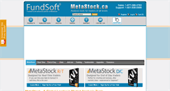 Desktop Screenshot of metastock.ca