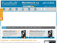 Tablet Screenshot of metastock.ca